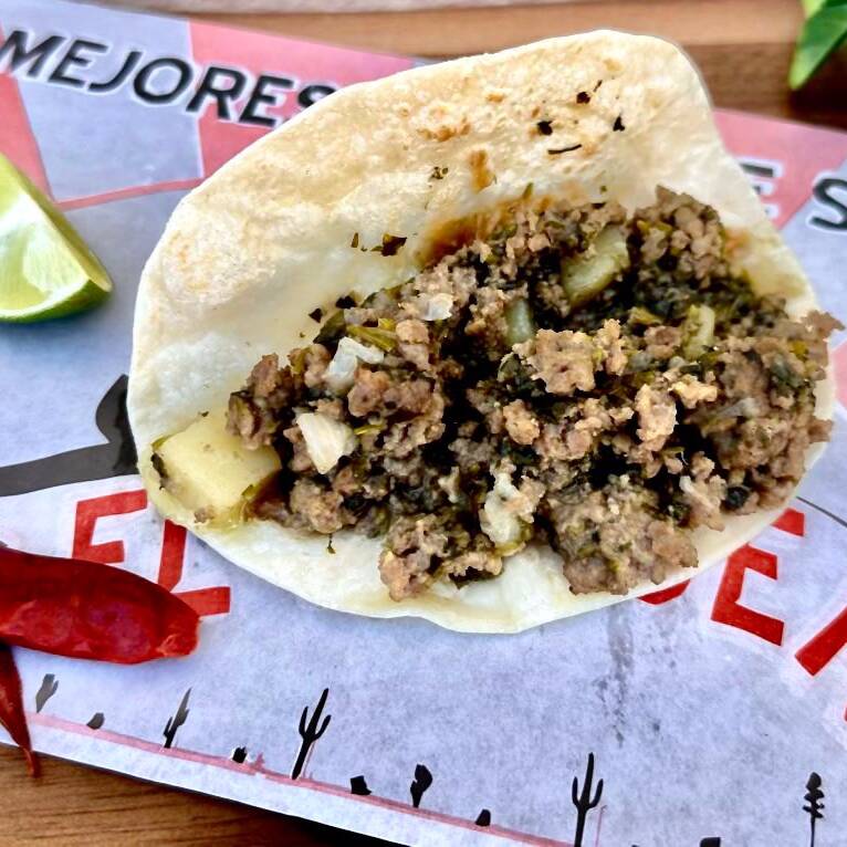 TACO DE PICADILLO