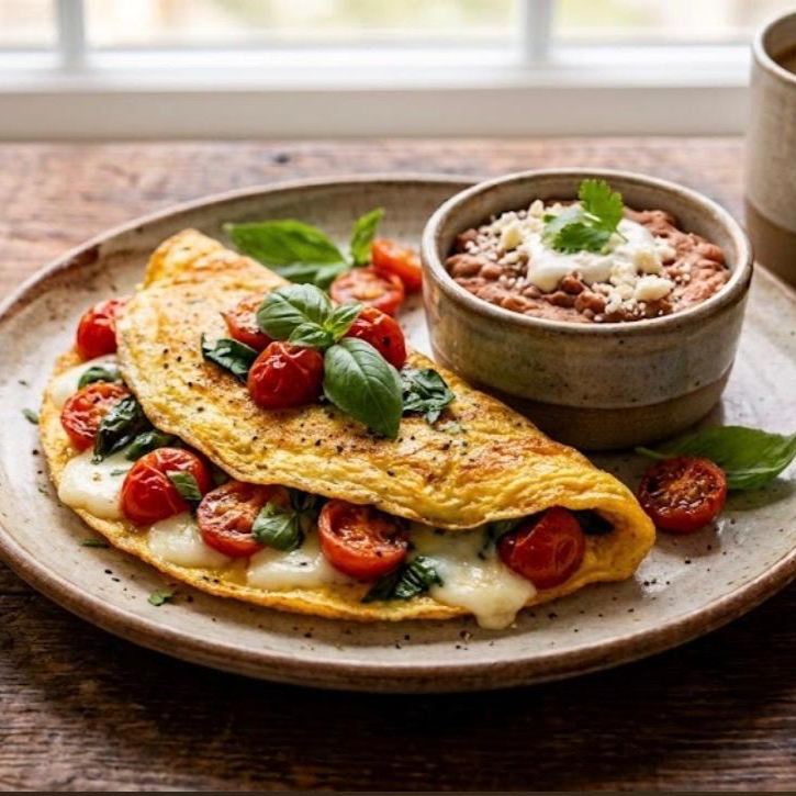 Omelette Capresse