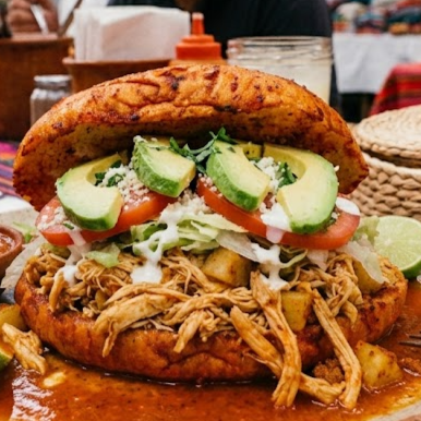 PAMBAZO TINGA DE POLLO