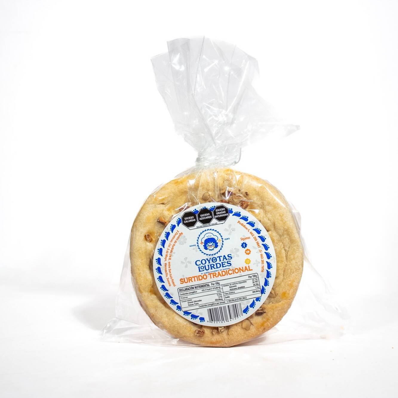 Coyotas Regular Surtido Frutas