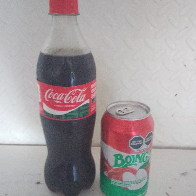 Boing 355 ML y Coca 600ml