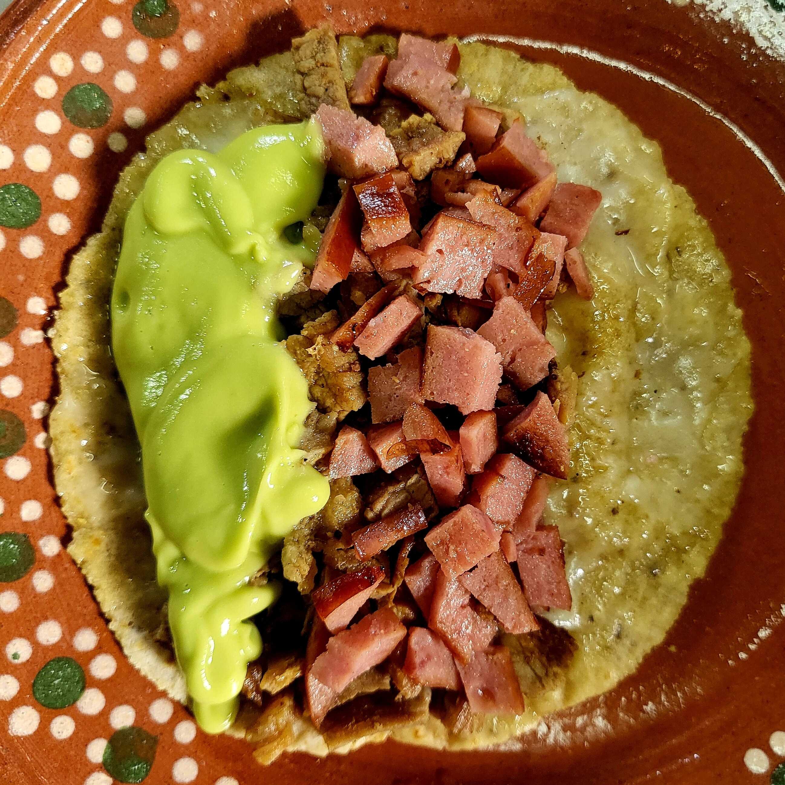 TACO ESPECIAL DE MAIZ