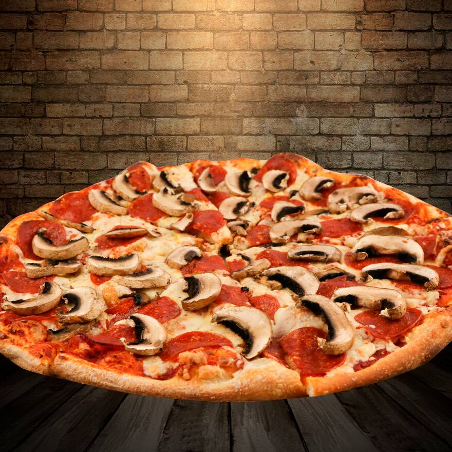 Pizza Gourmet Pepperoni & Champiñones Venti C