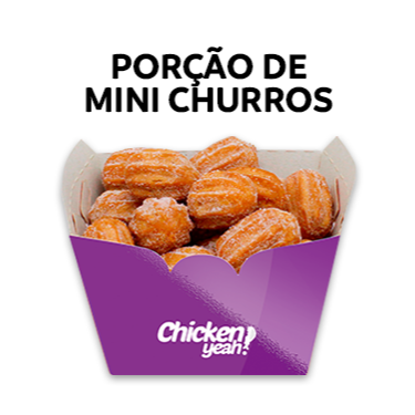 Delicie-se com nossos mini churros: crocantes por fora, macios por dentro e polvilhados com açúcar e canela. Perfeitos para uma sobremesa rápida, para compartilhar ou saborear sozinho, acompanhando café, chá ou qualquer momento doce do Dia.