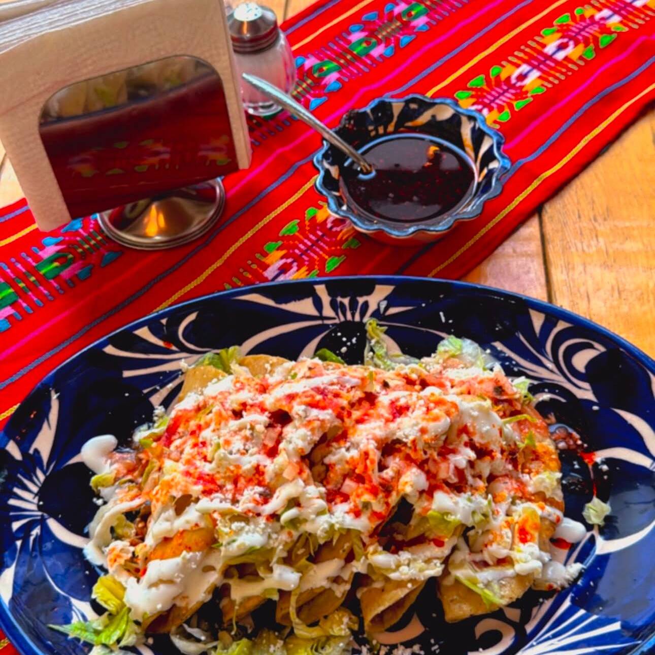 TACOS DORADOS DE PAPA