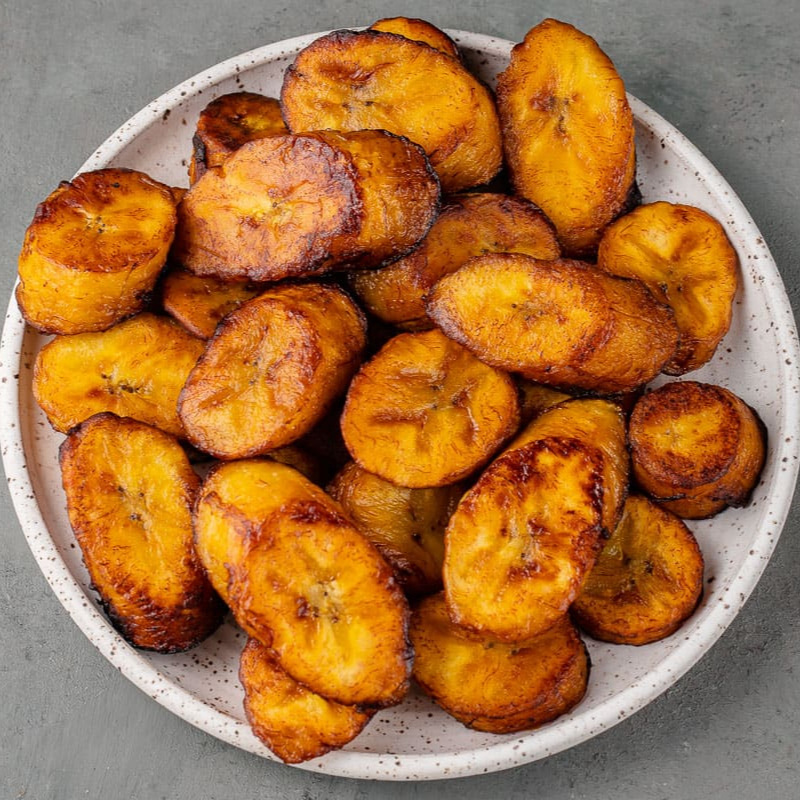Porción de Platanos Maduros