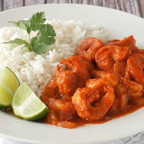 Camarones a la Diabla
