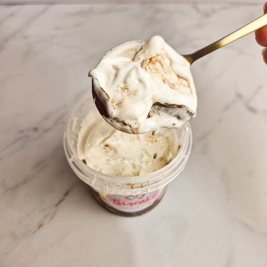 Base cremosa de leite ninho com nutella