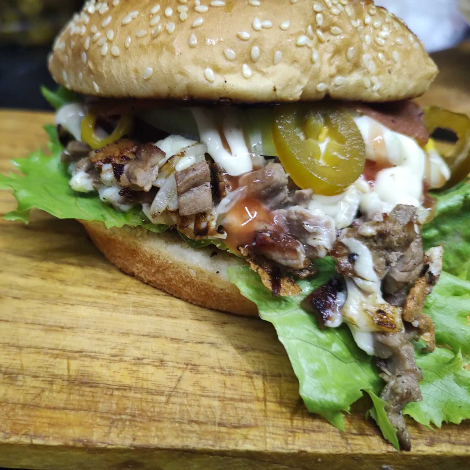 Hamburguesa Arrachera Mozza