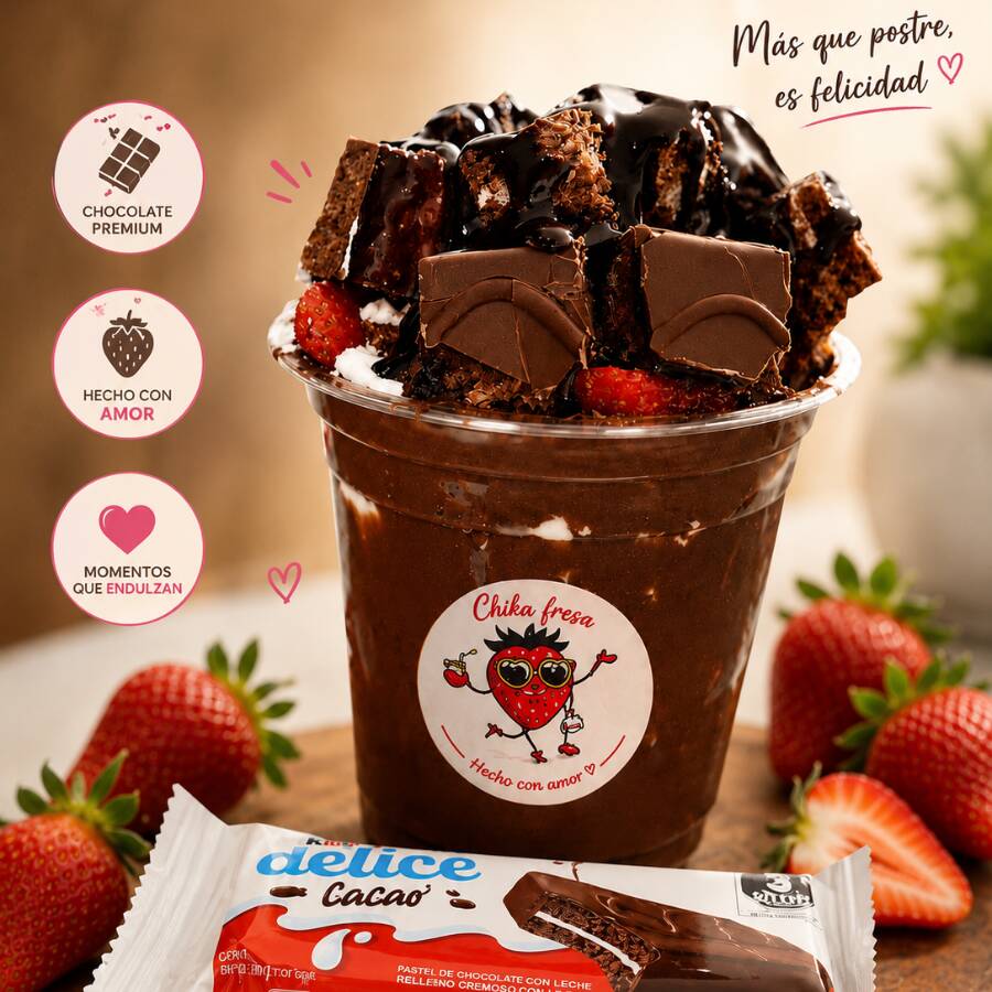 Fresas Kinder Delice