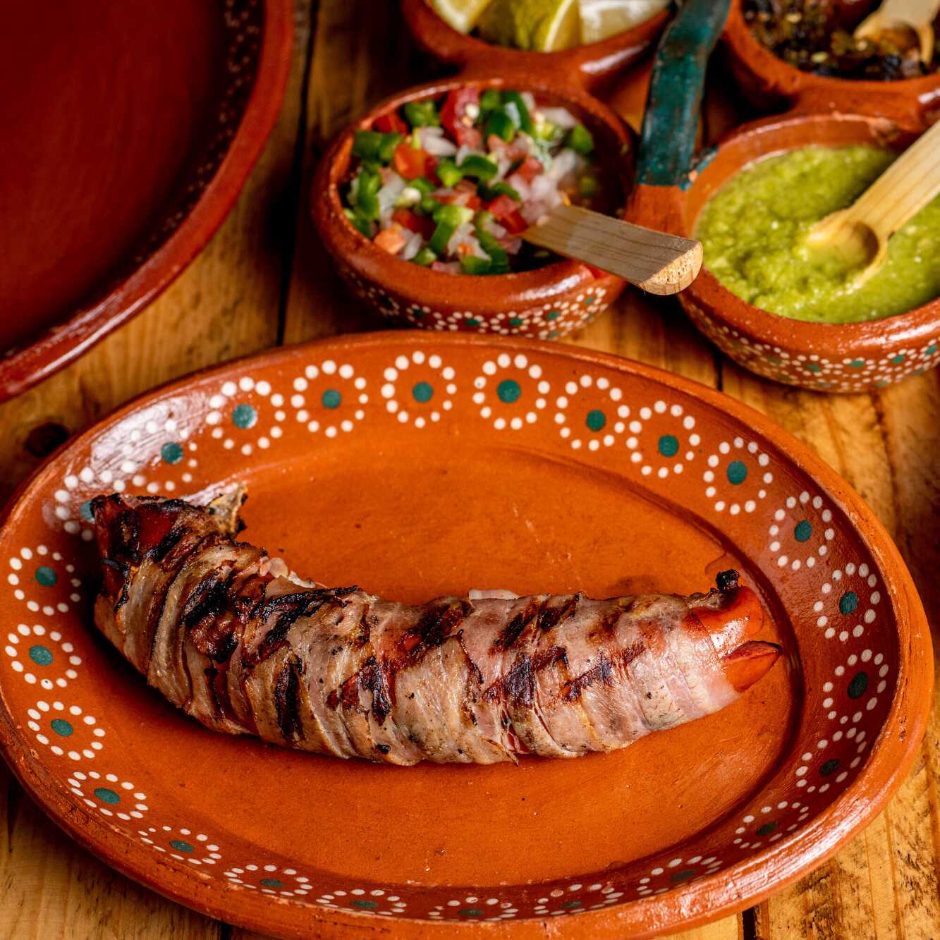 Salchicha rellena