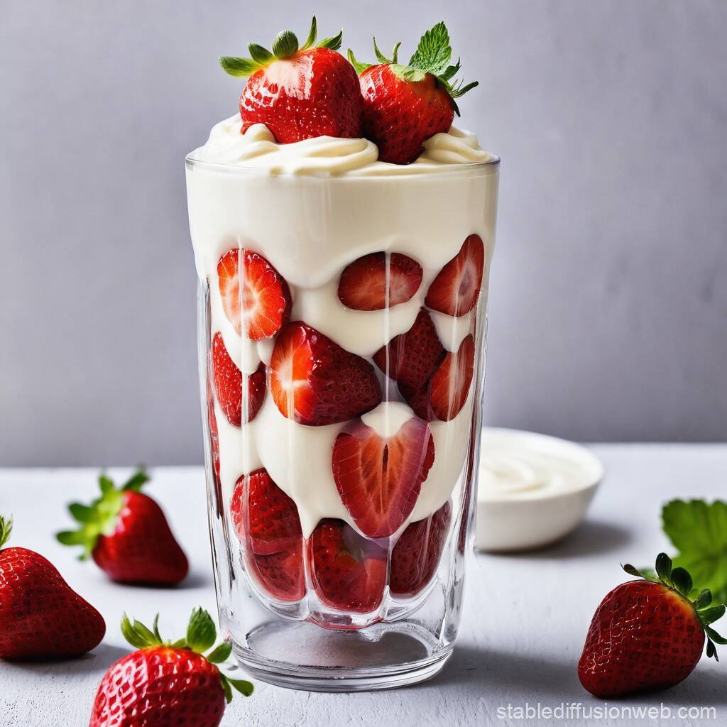 Fresas con Crema