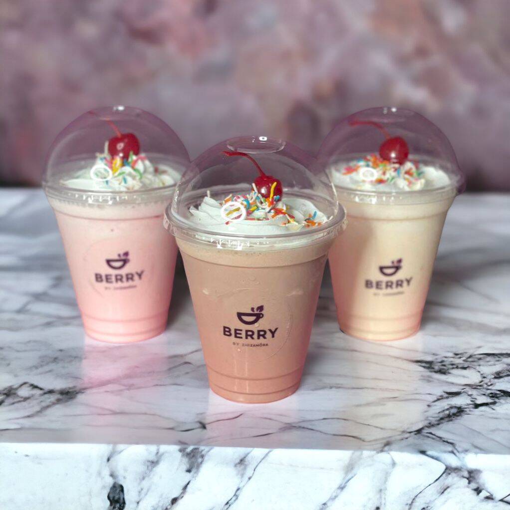 Malteada de Fresa