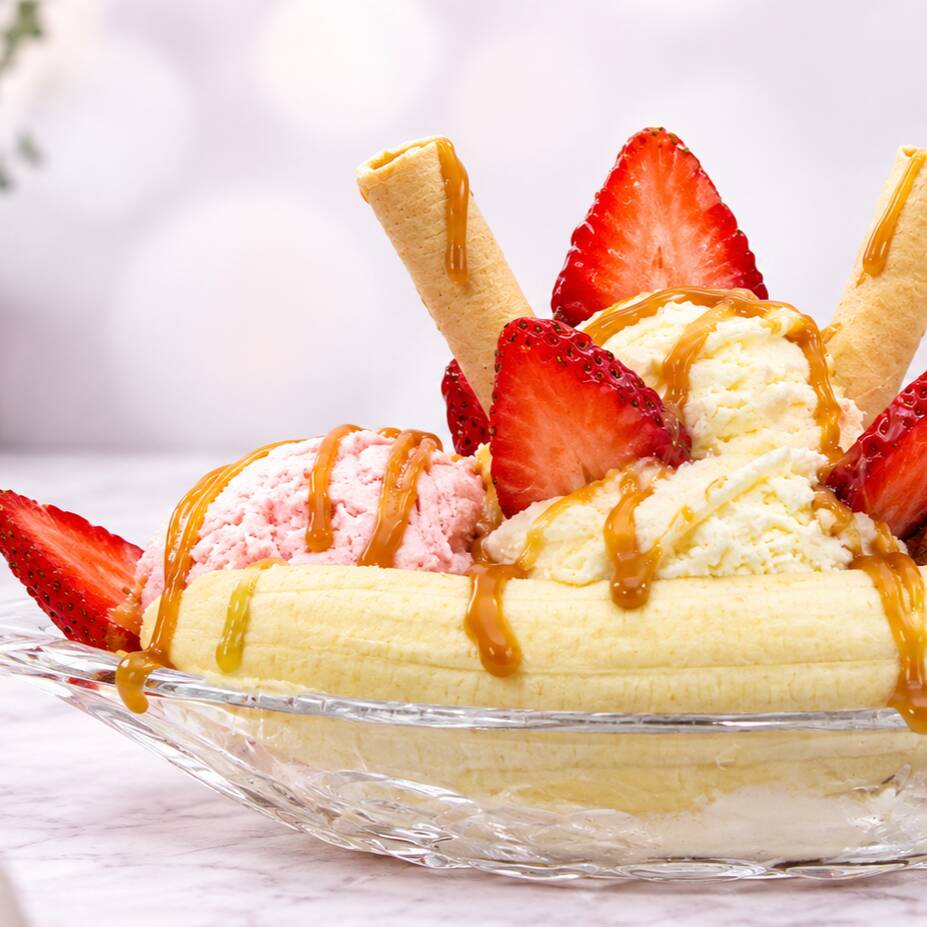 Banana Split Sencilla
