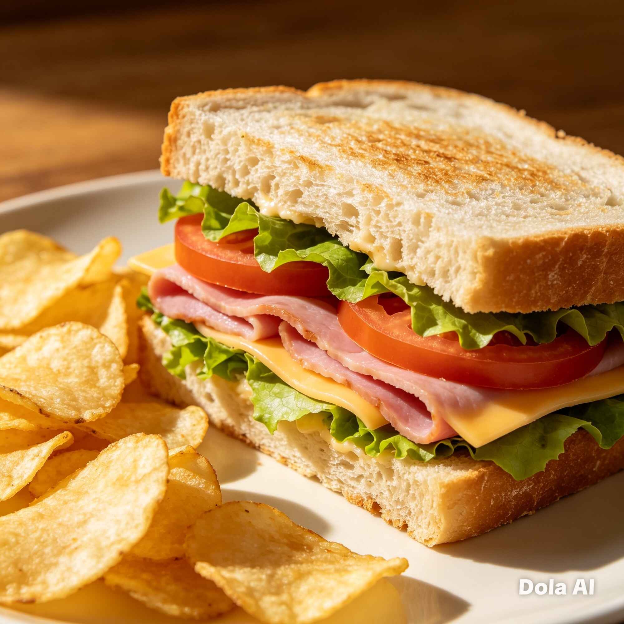 Sanwich de Jamon y Queso
