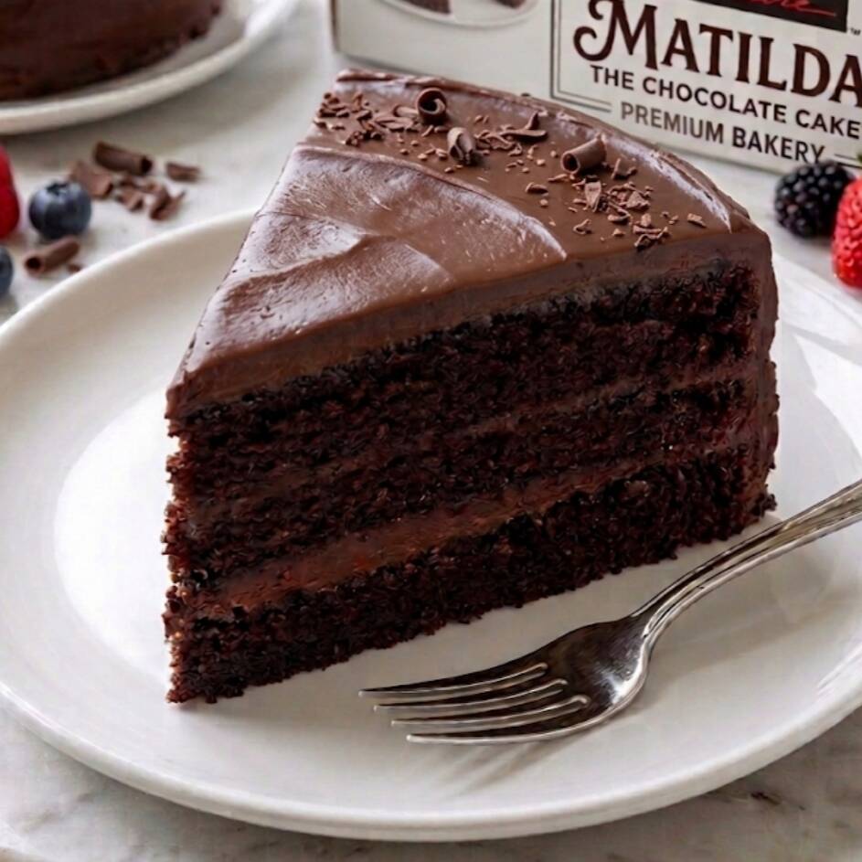 Rebanada de Pastel de Chocolate