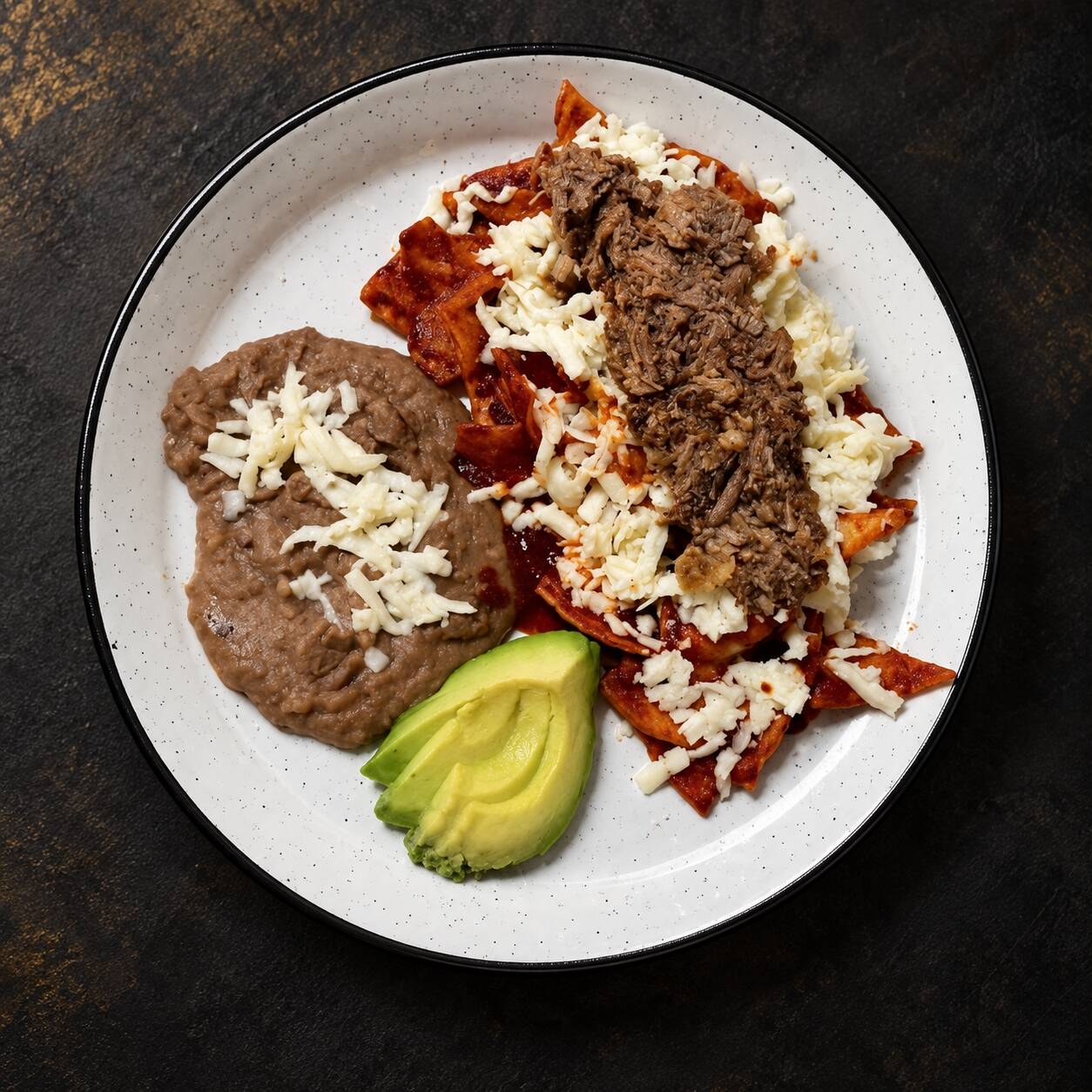 Chilaquiles con Birria