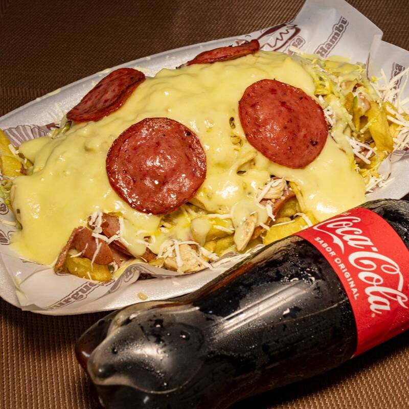 Salvajada Personal & Salami & Coca Cola 400Ml