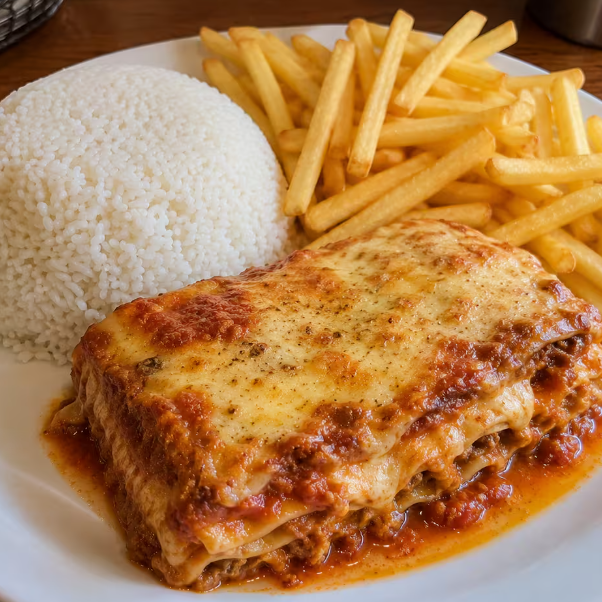 Arroz e fritas. Toda quinta-feira!
