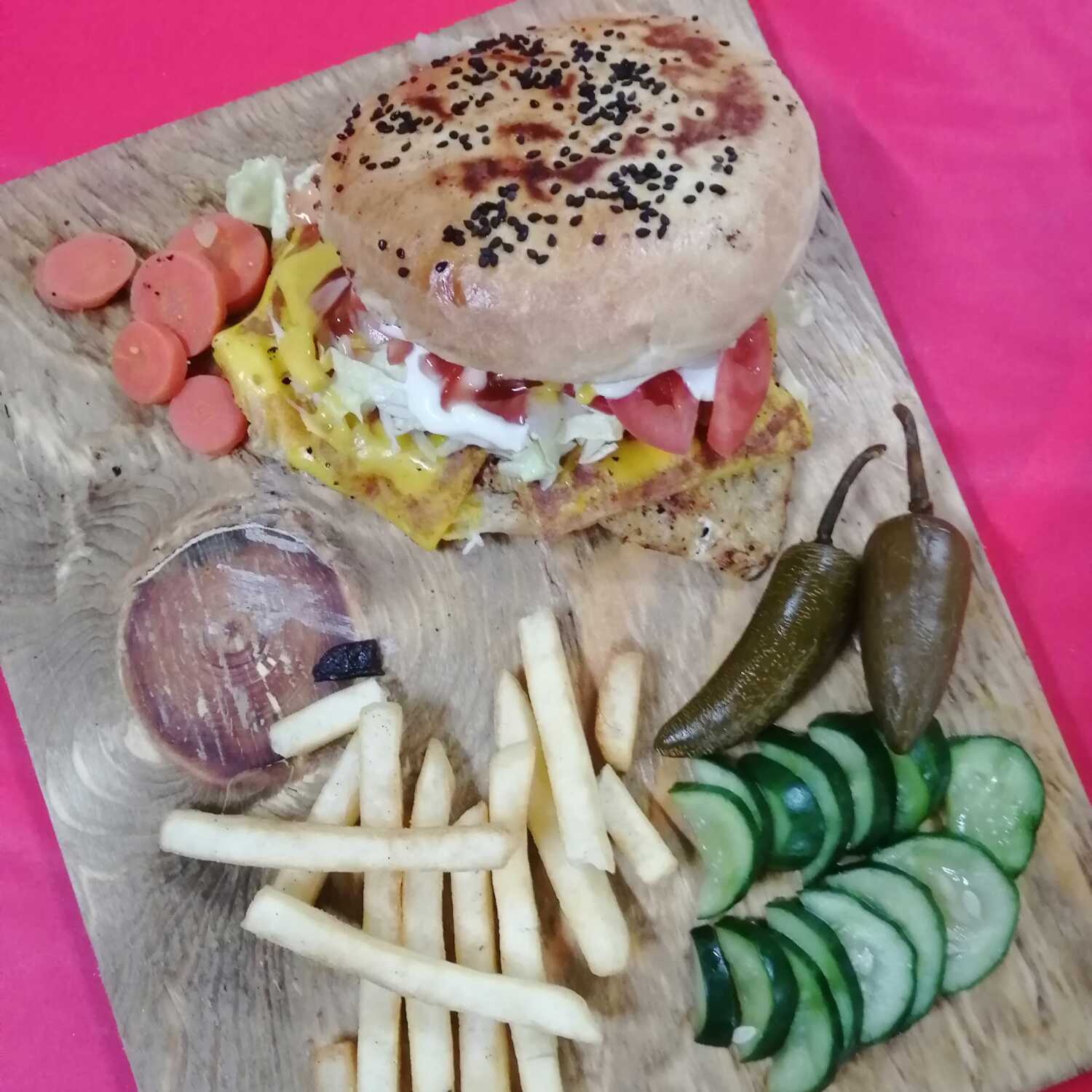 Hamburguesa Sencilla