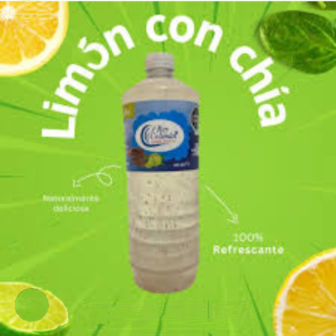 Agua de Limón con Chía