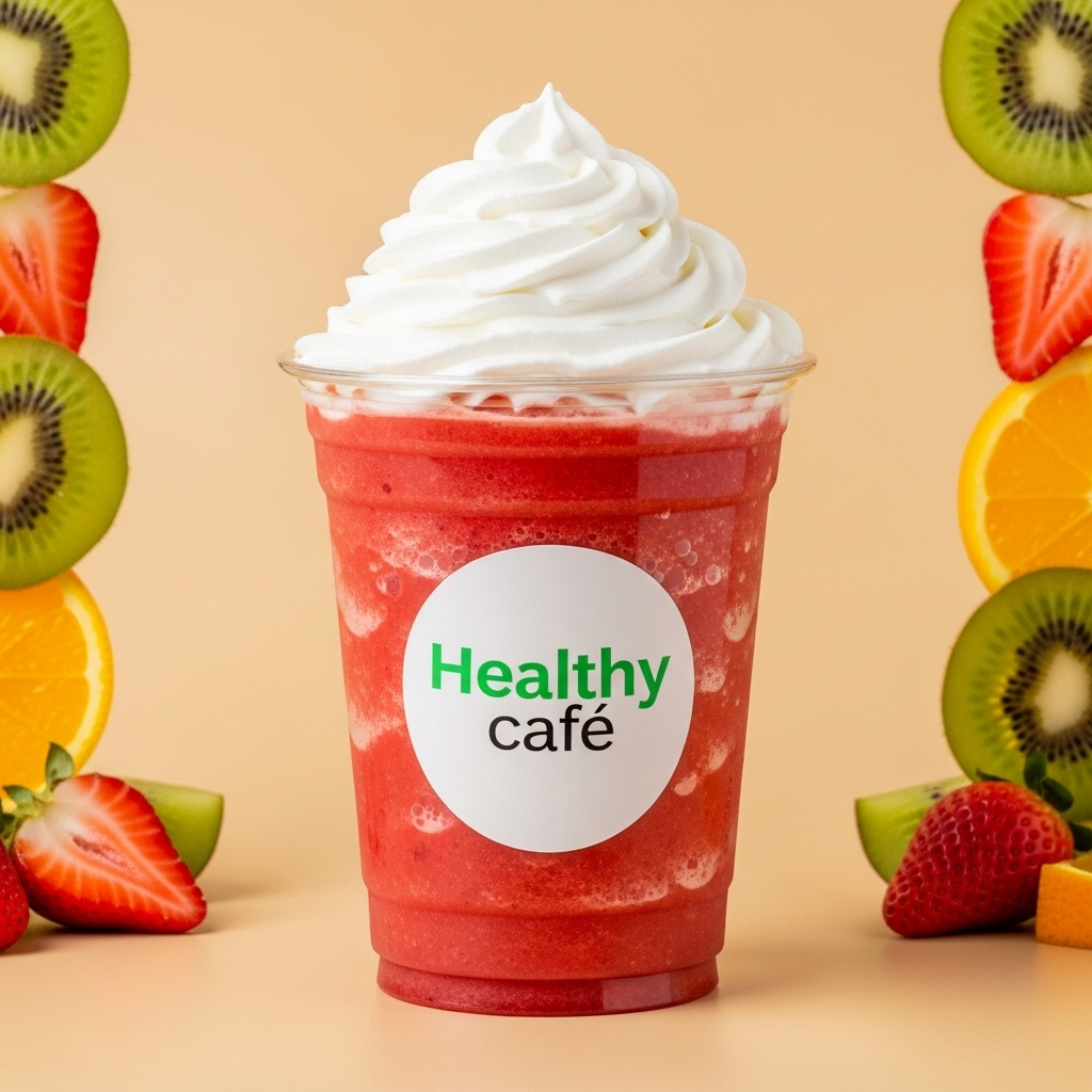 Frappé de frutos rojos