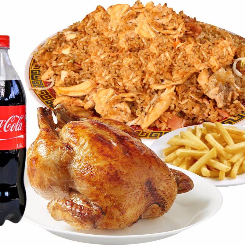Combo Familiar y Gaseosa 1.5 L para 6 Personas