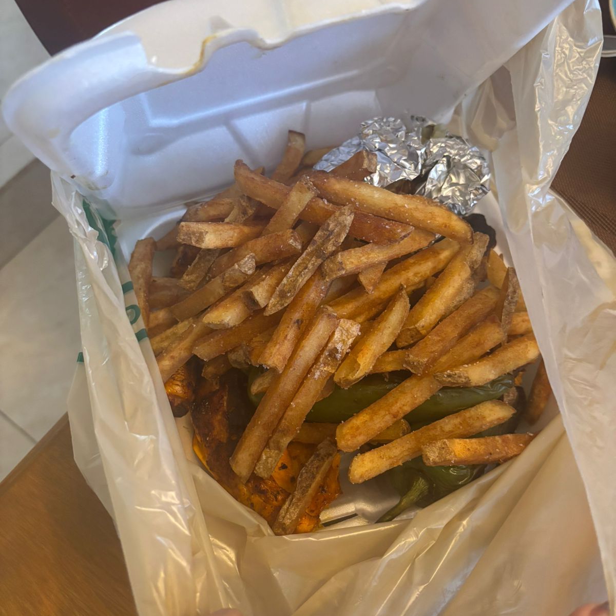 Orden de papas fritas