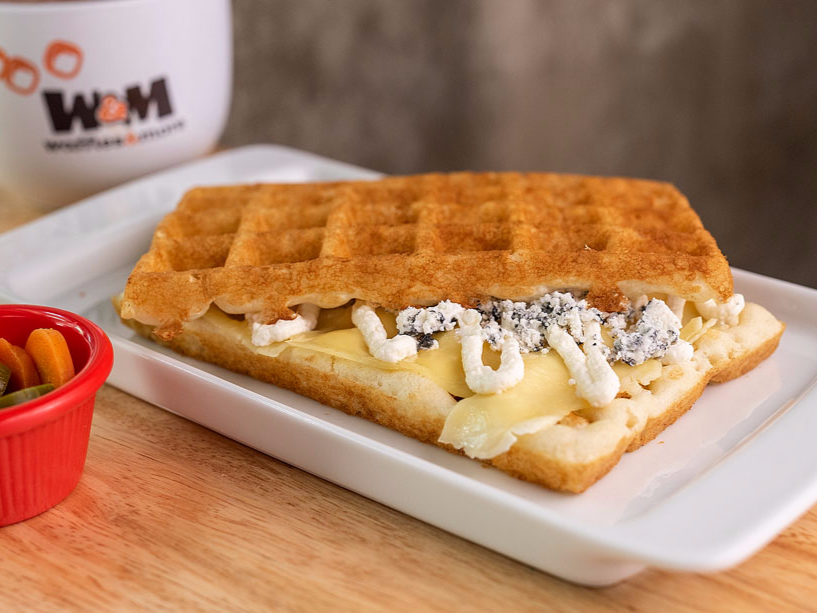 Waffle amor de 3