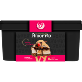 Sabor leitinho com chocolate ao leite.