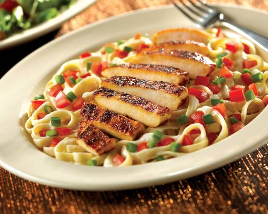 PASTA BLACKENED CHICKEN ALFREDO deliv