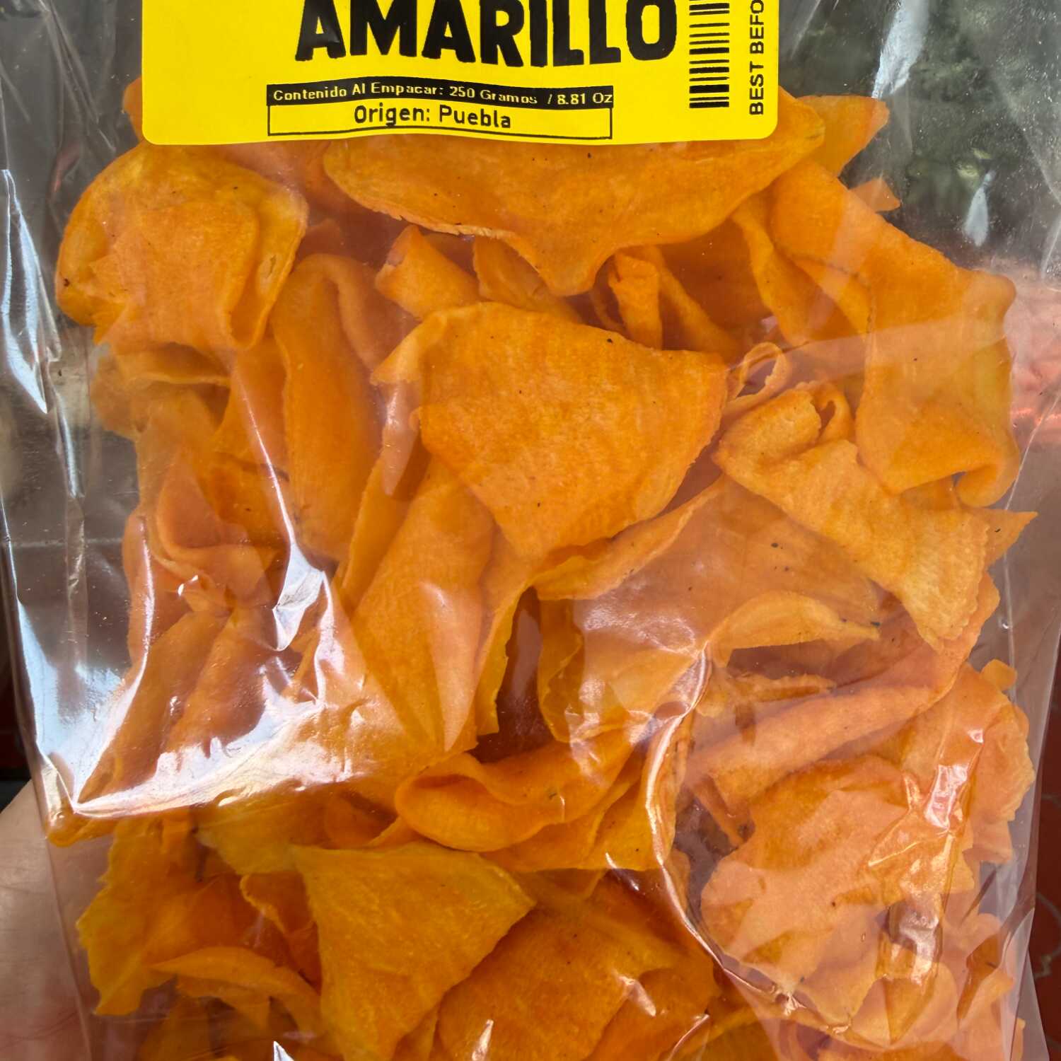 Chip Vegetal de Camote Amarillo