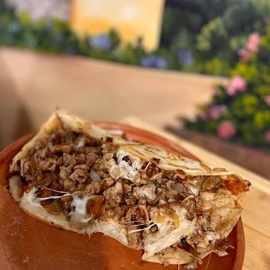 Queso Carne Chorizo
