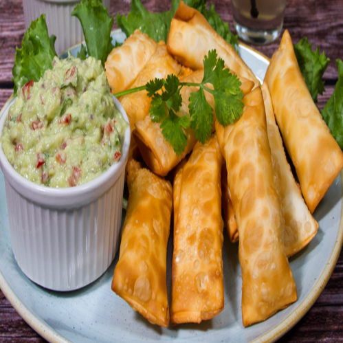 Tequeños de Queso con Guacamole