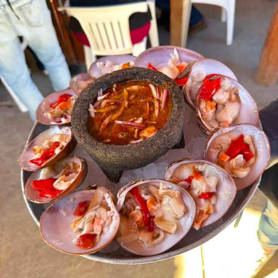 1/2 Docena de Almejas
