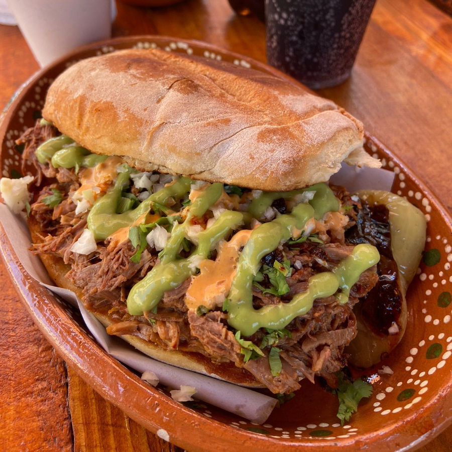 Torta de Birria