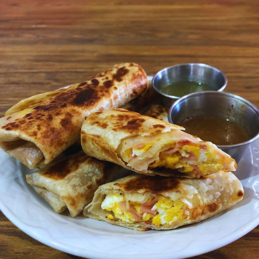Burritos de Huevo Revuelto