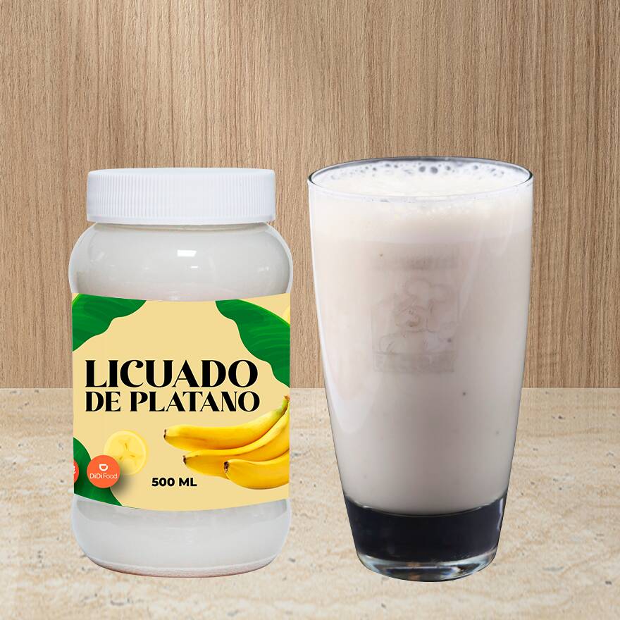Licuado Platano 500 ml