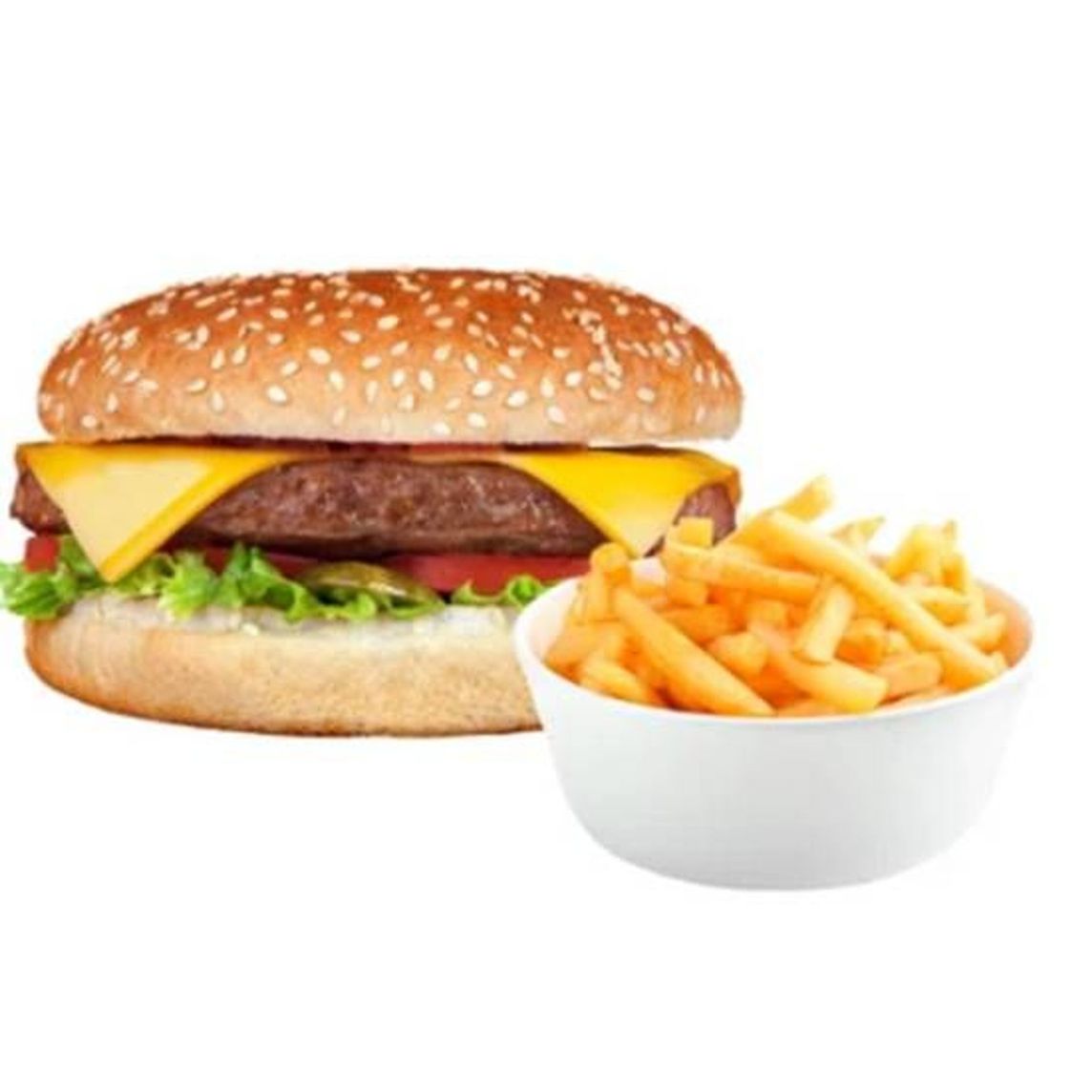 Hamburguesa con Papas