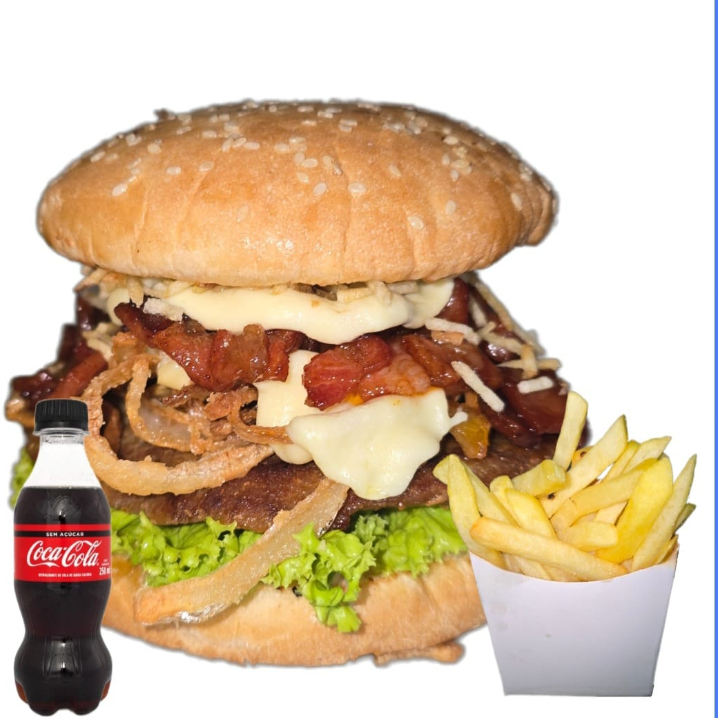 Combo De hamburguesa Bacon