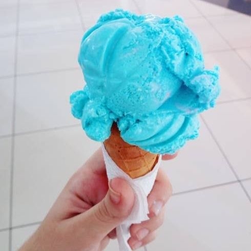 Nieve de chicle.