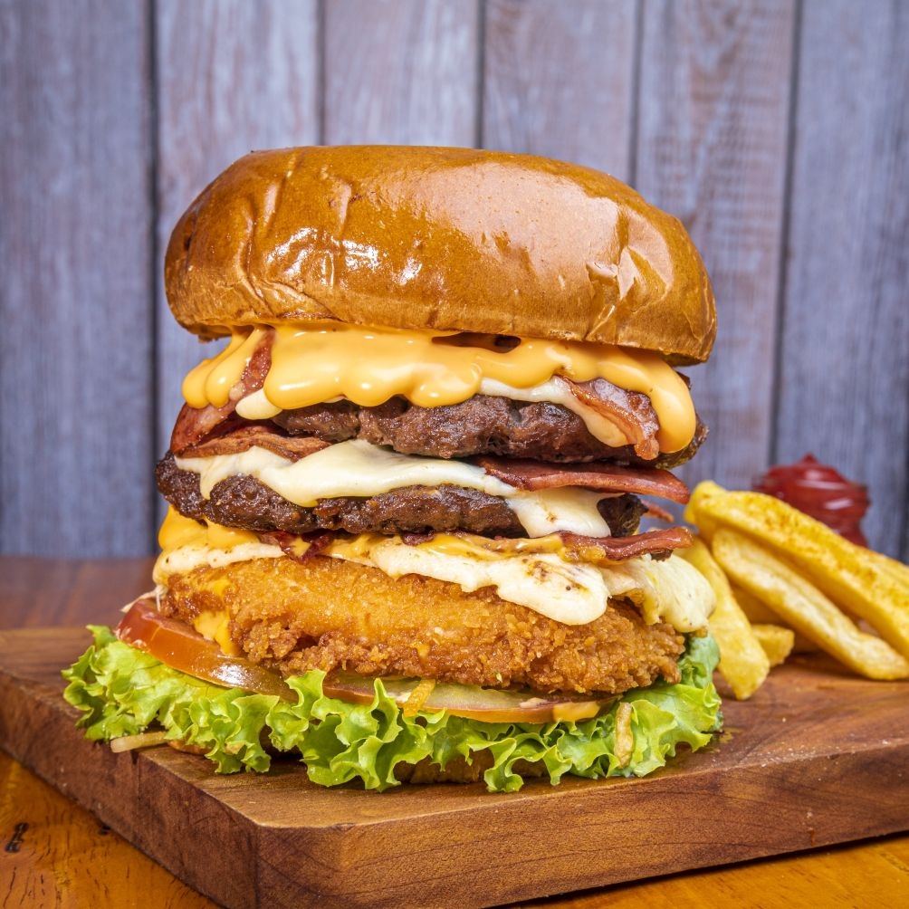 Hamburguesa Krusty Explosiva