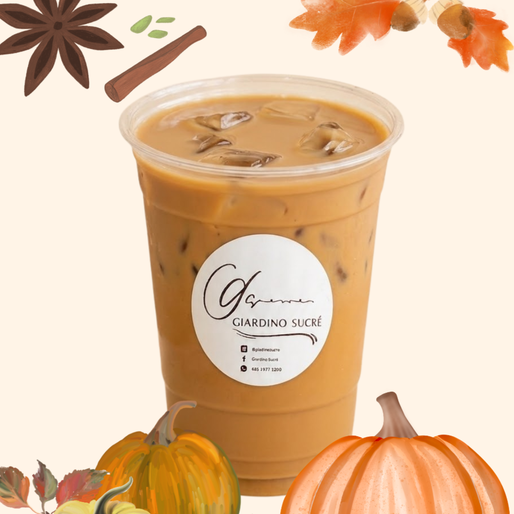 Pumpkin Spice Chai Iced Latte