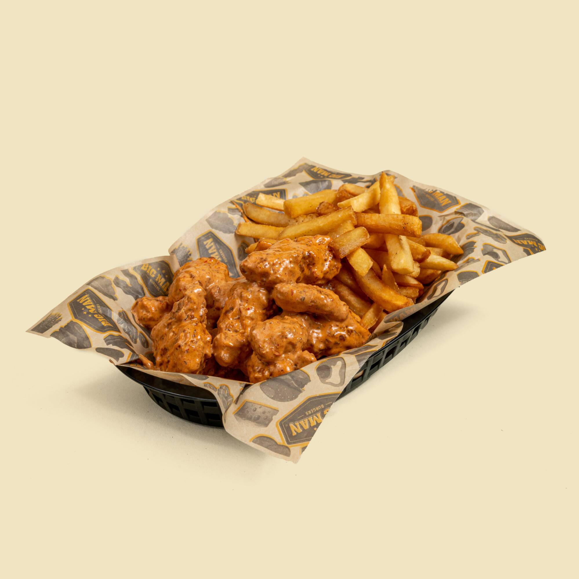 Boneless con Papas