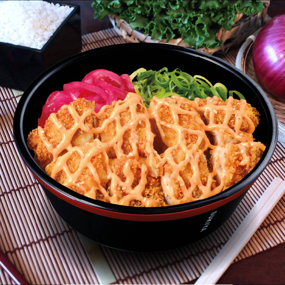 Chicken Katsu con Sriracha