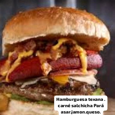 Hamburguesa Texana