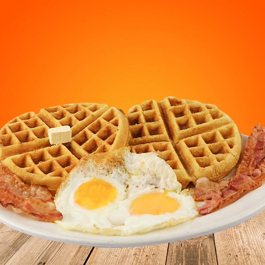 Waffle Americano (H. Estrellados) C