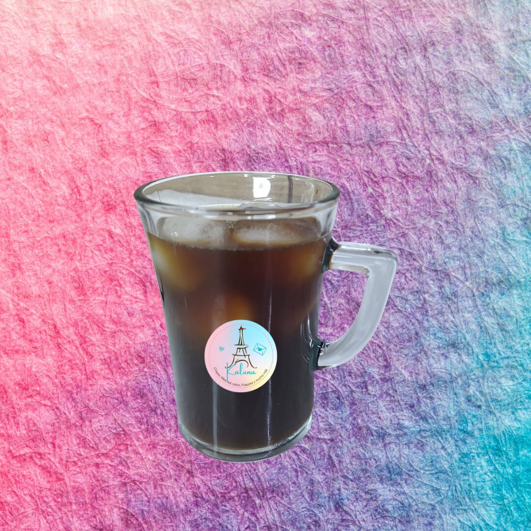 Café americano frio grande