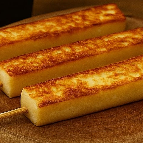 Aquele queijo coalho na brasa, que não pode faltar