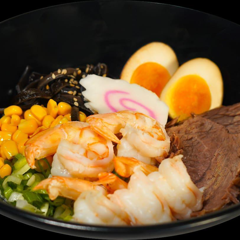 Ramen Camarón y Res